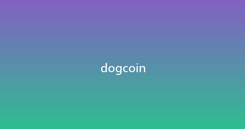 dogcoin 